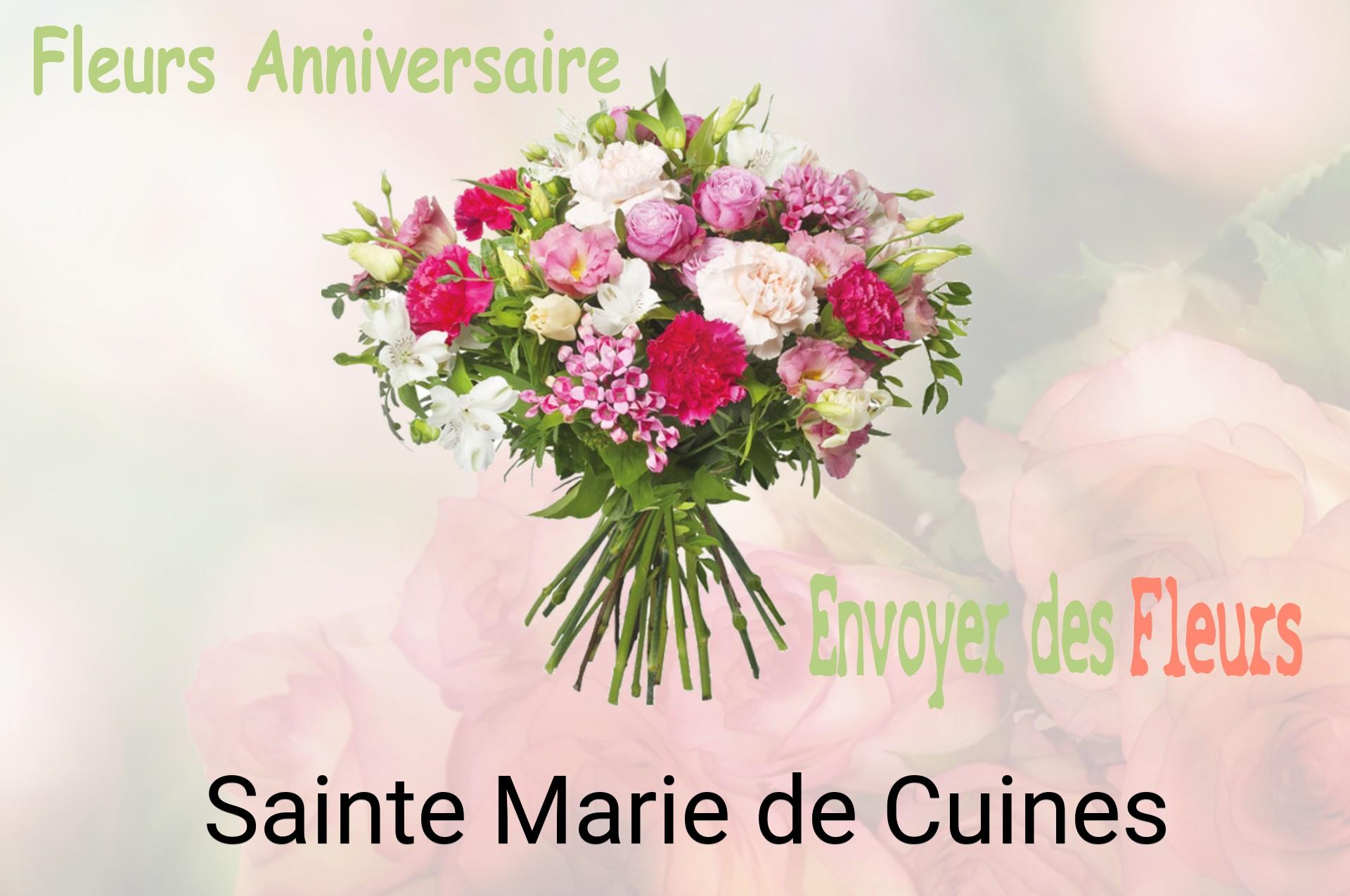 Bouquet de fleurs d’anniversaire livré à Sainte-Marie-de-Cuines